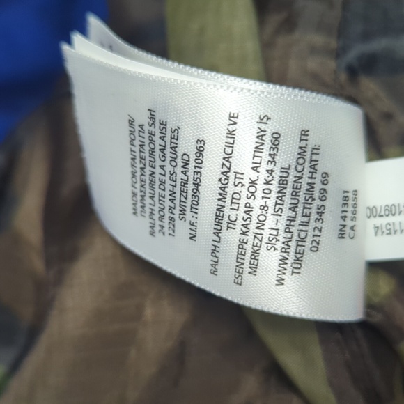 Polo Ralph Lauren Jacket Men's L Blue Satin Ralph's Tigers Varsity Letterman P - Picture 15 of 15